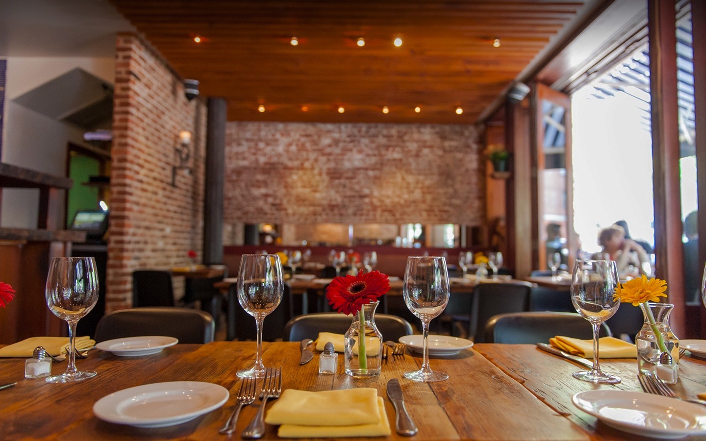 Bodrum restaurant interior