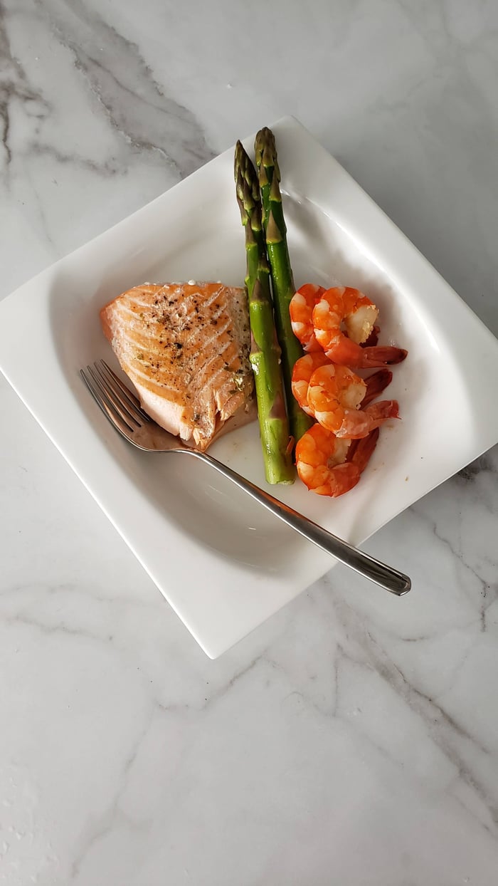 Coriander Crusted Salmon