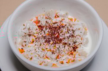 Delicious Turkish food on the table 