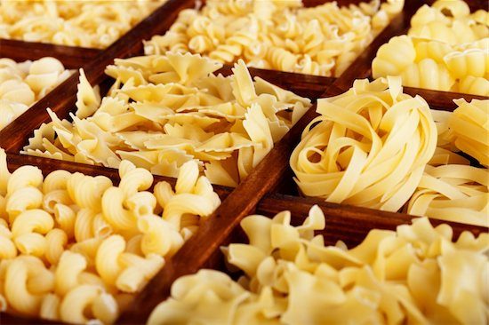 A variety of different pastas that have lemon that can add zest to your dish and make it more appealing.