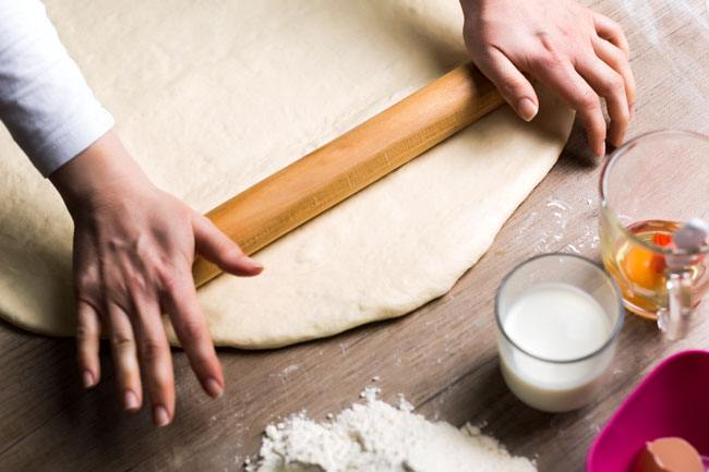 Skilled hands may be occupied for hours when preparing filo for desserts and savory dishes.