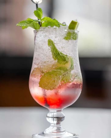 Fresh cold cocktail uws happy hour